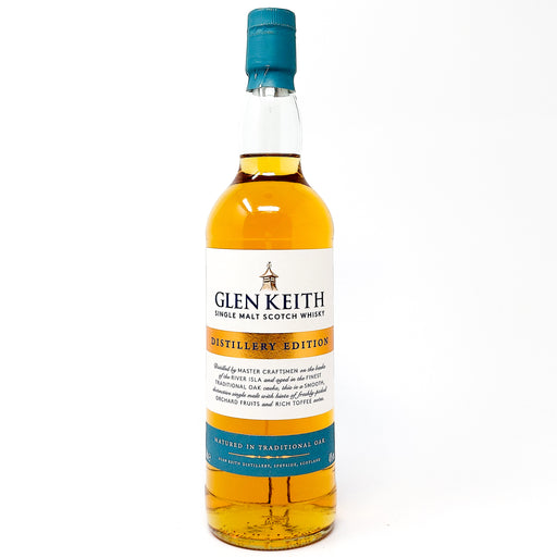 Glen Keith Distillery Edition Single Malt Scotch Whisky, 70cl, 40% ABV (7129019842623)