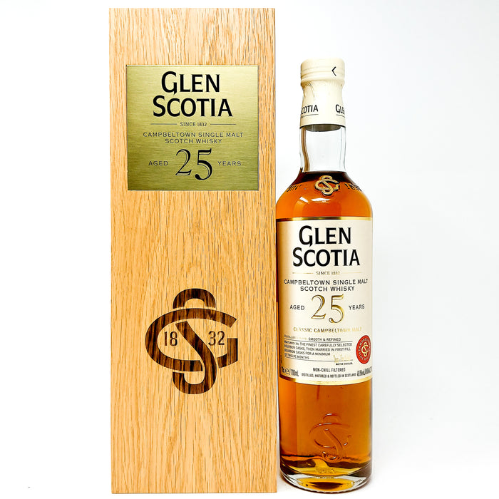 Glen Scotia 25 Year Old Single Malt Scotch Whisky, 70cl, 48.8% ABV