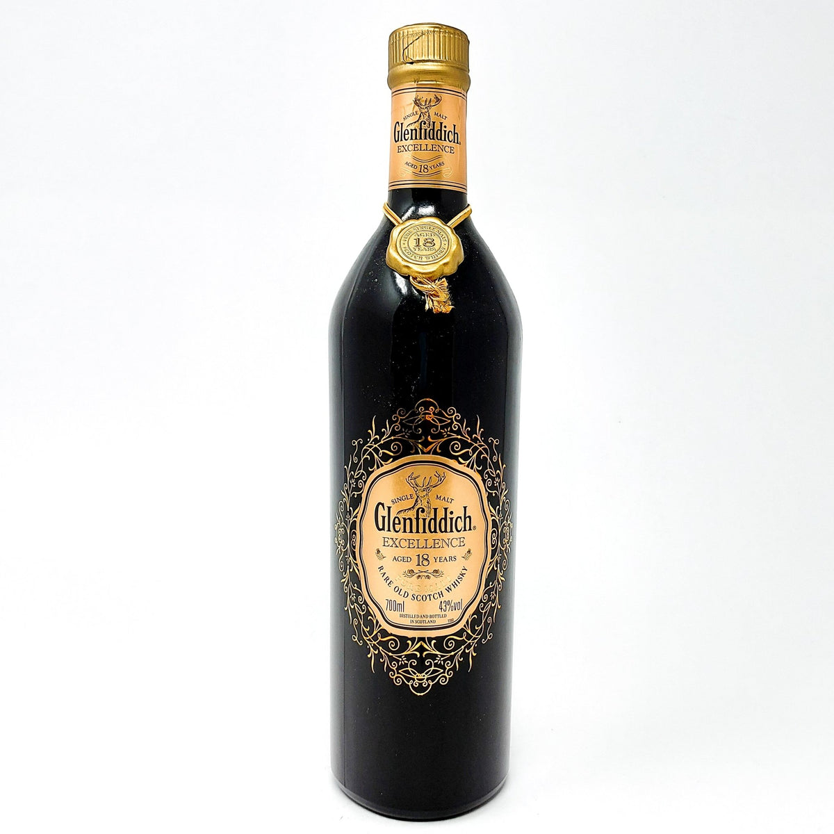 Glenfiddich 18 Year Old Excellence Single Malt Scotch Whisky, 70cl, 43 — Old  and Rare Whisky
