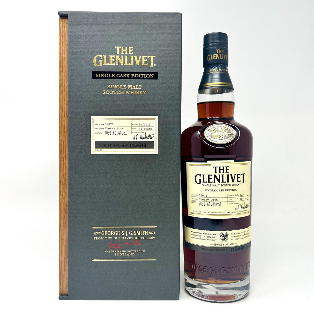 Glenlivet 15 Year Old Single Cask #56071 Single Malt Scotch Whisky, 70cl,  60.4% ABV