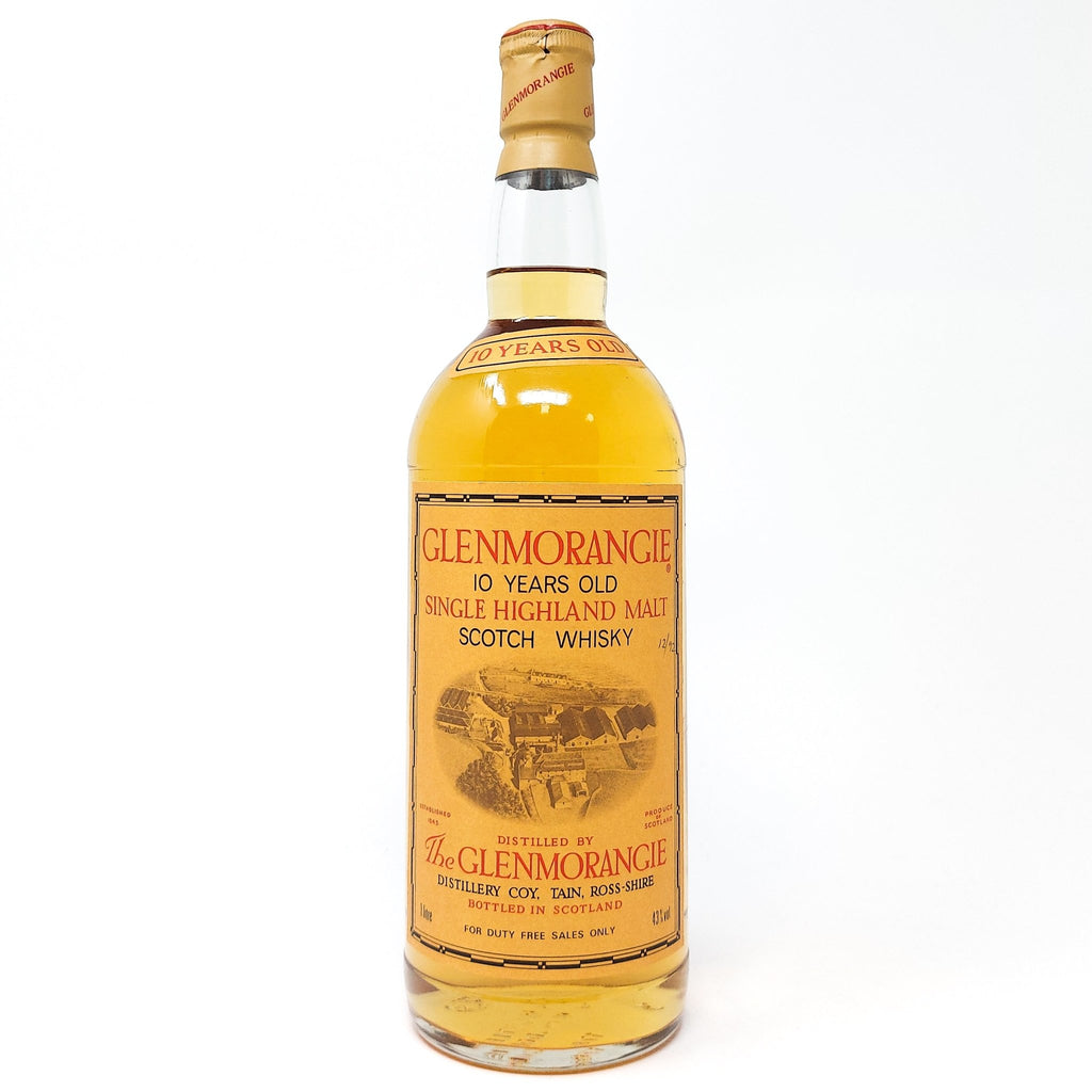 Glenmorangie 10 Year Old Single Malt Scotch Whisky, 1L, 43% ABV