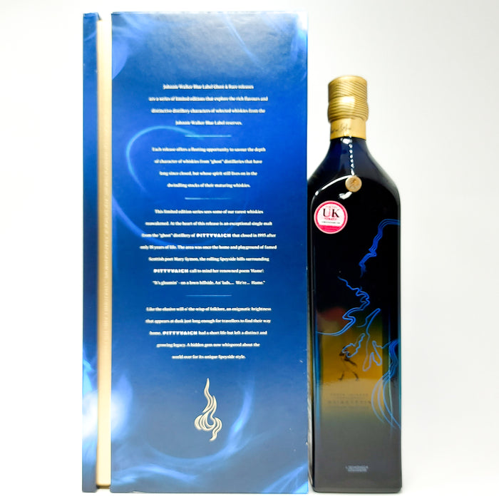 Johnnie Walker Blue Label Ghost and Rare 4th Edition Pittyvaich Blended Scotch Whisky, 70cl, 43.8% ABV