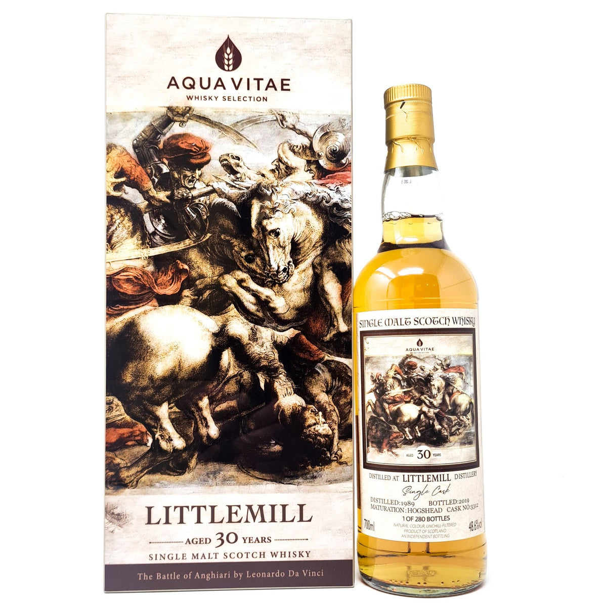 Littlemill 30 Year Old Single Malt Whisky - Rare, Rich Flavor