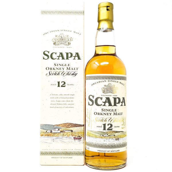 Scapa 12 Year Old Single Malt Scotch Whisky, 1L, 40% ABV